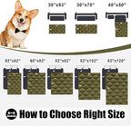 Smiry Waterproof Dog Bed Cover Blanket, Reversible Pet Blanket | Soft Reversible, Washable Leakproof Cats Dogs Couch Cover for Sofa, Couch, Furniture (30x53 Inch)