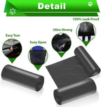 Dog Waste Bags - 100 Pcs Dog Poop Bags for 20L Dog Poop Trash Can | 5 Pack Unscented Dog Poop Bag Rolls, Dog Waste Can Liners for Outdoor, Poop Bags for Dogs, Trash Bags for for Outdoor，Home