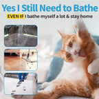 Mooncat Sphynx Cat Waterless Shampoo — No Rinse, No Residue, Skin Safe | No residue on bare skin, Removes skin oils & odor, Gentle for Sphynx & Devon Rex, No rinse, Fresh scent, Kitten safe 8+ weeks