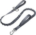 EXCELLENT ELITE SPANKER Tactical Military Bungee Nylon Dog Leash Adjustable | Adjustable No Pull Leads Rope Quick Release with 2 Control Handle heavy duty durable for training huntingfor medium large dog