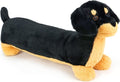 PrimePets Plush Squeaky Dog Toy, 21.5" Dachshund Stuffed Animal Dog Toy for Large Medium Small Dogs, Soft Pet Toys for Cuddling & Playing, Dog Comfort Toy