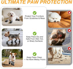 BEAUTYZOO Dog Shoes Small Size Dogs,Breathable Summer Dog Booties & Paw Protectors for Hot Pavement,Anti-Slip Sole Puppy Dog Boots for Hardwood Floors, Outdoor Walking Running,Maltese Yorkie Chihuahua