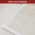 Pet Couch Covers,Couch Cover for Dogs Washable,Anti Slip Dog Sofa Covers Couch Protector Sofa Mat,Seat Cover,Dog Mat,Pet Pad for Furniture 1 Piece (White, 21''x21''/Square)
