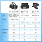 Wakytu Dog Carriers for Small Dogs, Cat Carrier Travel, Expandable, Collapsible, 900D High Density Oxford Cloth, Wear-Resisting, Anti Tearing, Reflective Tape,Safety Lock Zipper | Collapsible, 900D High Density Oxford Cloth, Wear-Resisting, Anti Tearin...