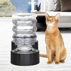 RIZZARI 5L Filtered Cat Water Dispenser: Fresh Water for Indoor Cats | 5L Long-Lasting Water Supply/Cleaner Drinking Experience/Filtered Fresh Water/Compact Design For Indoor Spaces