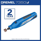 Dremel 7350-PET 4V Pet & Dog Nail Grinder, Easy-To-Use & Safe Nail Trimmer, Professional Pet Grooming Kit - Works on Large, Medium, Small Dogs & Cats