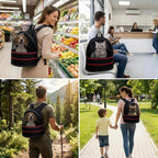 Interactive Expandable Pet Carrier Backpack for Cats & Small Dogs-Interactive Opening Pet Tent Backpack. Expandable for Extra Space.Breathable,Foldable Nest Bed for Travel, Walks,Vet & Home-Black