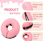 Supet Inflatable Dog Cone Collar Alternative After Surgery, Dog Neck Donut Collar Recovery E Collar for Neuter, Soft Pet Cone for Small Medium Large Dogs