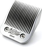 Size 5/8HT Detachable Pet Grooming Clipper Blade with Ceramic Cutter, 16mm 5/8 Inch Cut Length, Silver, Compatible with Andis, Oster A5, Wahl KM10, 1 Pack
