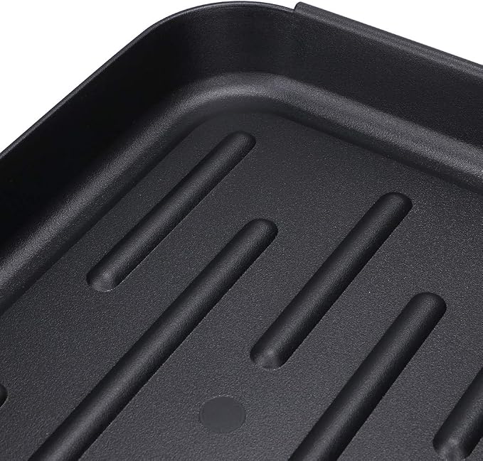 OwnMy Black Boot Tray Mat Indoor Plastic Small Shoe Tray Mat for Entryway | Multi-Purpose Boot Tray for Plants Pet Food Dog Water Bowls Cat Litter Box, Boot and Shoes Drying Mat for Indoor and Outdoor