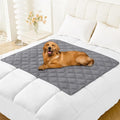 Smiry Waterproof Dog Bed Cover, Reversible Pet Blanket for Sofa Couch | Soft Washable Dog Blanket, Leakproof Couch Cover for Dogs Cats & Furniture Protection, 40x50, Grey/Dark Grey