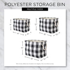 Bone Dry Pet Storage Collection Striped Paw Patch Bin, Large Rectangle, Navy