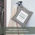Moso Natural Air Purifying Bag 200g (5 Pack) Charcoal Odor Absorber, Car Odor Eliminator & Closet Deodorizer for Home & Pet, Lasts 2 Years, Unscented Bamboo Charcoal Bags, HGTV Editors' Pick