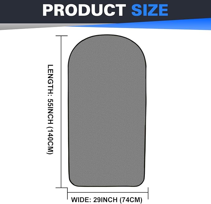 ZIMABLUE 2 Pack Waterproof Towel Car Seat Covers, 1kg Heavy Duty 3-Layer Microfiber Sweat Protector, Non-Slip Machine Washable Universal Bucket Seat Covers for Cars, SUVs, Gym, Beach, Pets, Gray