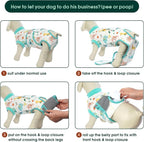 Kuoser Recovery Suit for Dogs Cats, Soft Dog Surgery Suit Female Male Spay | Professional Dog Onesie for Surgery, Substitute E-Collar & Cone, Prevent Licking Dog surgical suit Pet Neuter Suit