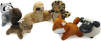 Hide and Seek Dog Puzzle Puppy Toys, Interactive Squeaky Plush, Stuffed Toys for Dogs (Sloth Squirrel Raccoon owl Fox Sheep)