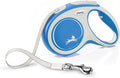 FLEXI® Comfort Tape Retractable Dog Leash, Medium, 16 ft - Blue | German engineered, original flexi leash, durable quality for dogs up to 55 lbs, tangle-free, walking, reliable brake system
