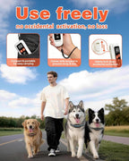 3 - Dog Shock Collar - White | 3300FT Distance, IPX7 Waterproof, Beep (1–9 Tones), Vibration (1–9 Lvls) , Safe Shock (1–16 Lvls), Fits All Dogs (10–120 Lbs）