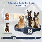 Dog Training Collar 2 Dogs (20-140 Lbs) - 4200FT Dog Training Collar with Remote, 4 Powerful Modes with 119 Training Levels Rechargeable Electric Dog Collar for Large Dogs