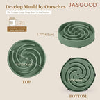 JASGOOD Slow Feeder Dogs Bowl for Large Medium Dogs,Anti-Gulping Pet Slower Food Feeding Bowls