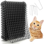 12 Pack Scat Mat for Cats, 16 x 13 Inch Digging Deterrent for Dog, Cat Spike Deterrent Mats for Indoor/Outdoor, Pet Training Mat to Protect Furniture, Sofa, Plants & Garden