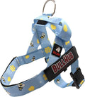 BULLHUG Adjustable Dog Harness– No Pull, No Choke – for English Bulldogs, French Bulldogs, Pugs & Broad-Chested Breeds – Easy, Safe Walks (Bumble BEE, Large)
