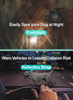 Dog Training Collar with Remote - 2 Pack Shock Collar for Medium Large Dogs | 2600 ft Range, IP65 Waterproof, Flashlight, Beep Vibe Adjustable Static Modes for Recall Guide, Train Sit, Bad Dog Behaviors