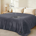 Luciphia Waterproof Pet Blanket, Liquid Pee Proof Dog Blanket for Sofa Bed Couch, Reversible Sherpa Fleece Furniture Protector Cover for Small Medium Large Dogs Cats, Dark Gray X-Large（85" x 57"） | waterproof pet blanket sherpa fleece reversible couch ...