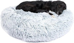 Barkbox Dog Bed, 2-in-1 Memory Foam Donut Cuddler Dog and Cat Bed, Calming Orthopedic Joint Relief Fur Crate Lounger for Pets, Machine Washable + Removable Cover, Waterproof Lining, Includes Toy | Calming Orthopedic Joint Relief Furry Crate Lounger for...