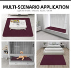 Easy-Going Sectional Couch Covers for Dogs L Shape Sofa Cover Reversible Sofa Slipcover Chaise Lounge Cover Furniture Protector Cover for Pets Dog Cat (42 x 68 inches, Wine/Wine) | Soft Sofa Slipcover For Dogs, Fits Left/Right Chaise Lounge Protector, ...