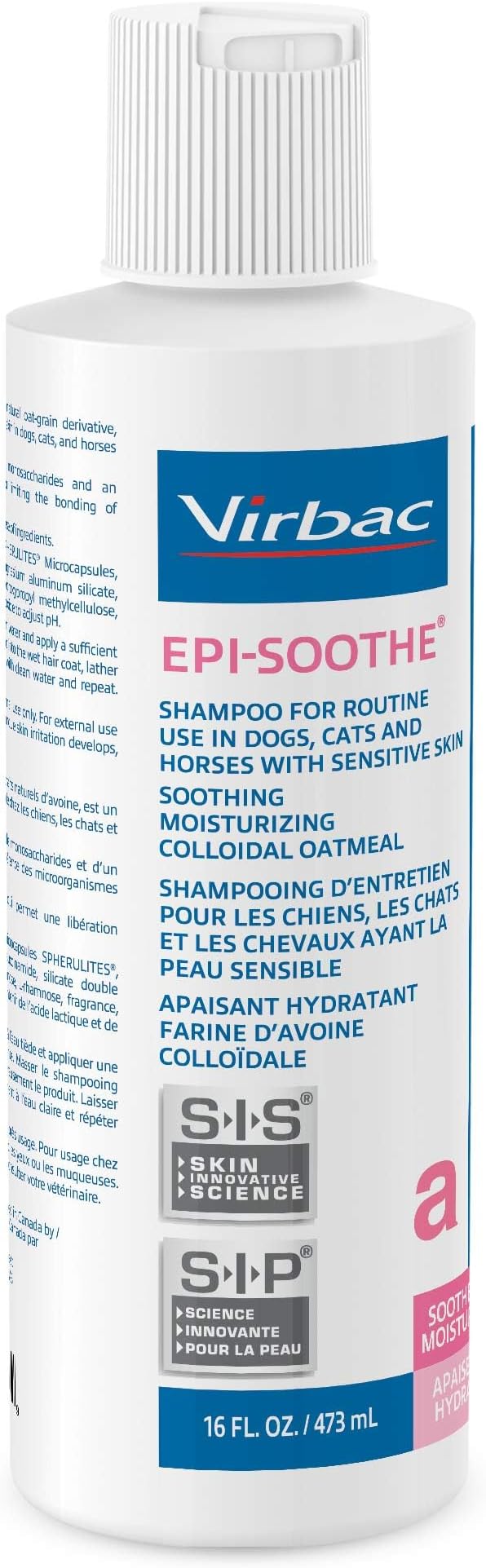 Epi-Soothe Shampoo for Dogs, Cats & Horses - for Dry and Sensitive Skin