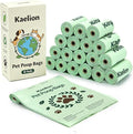 Compostable Dog Poop Bags 270 Count (18 Rolls), 9x13 Inch, BPI Certified, Plant-Based Leak Proof Unscented Green Eco-Friendly Waste Bags (Green)