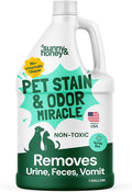 Sunny & Honey Pet Stain and Odor Remover for Carpets. 1 Gallon Mint | USA Made - Enzyme Cleaner for Dog Urine & Poop - Eliminates Set In Stains - Color Safe - For Rugs, Furniture & Car Seats