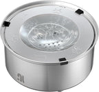nicelock 3L/0.8 Gallon Dog Water Bowl No Spill, Stainless Steel No Spill Water Bowl for Dogs, Slow Water Dog Bowl, No Splash Dog Water Bowls