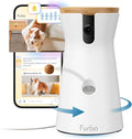 Furbo 360° Dog Camera [Paid Plan Required to Activate] | Stay connected with AI Dog & Home Safety Alerts, Treat Toss, Auto-Tracking, Video History, 2-Way Audio (Subscription 3mo min)