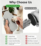 Dog Nail Scratch Board Handheld with Hand Strap, Frosted EVA | Non-Slip Dog Nail File Board, Portable & Durable Dog Nail Grinder Quiet Scratching Board for Small, Medium, and Large Pets