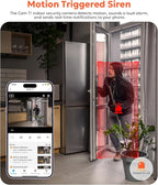 owltron Indoor Security Camera 2K, 2.4GHz WiFi Cameras for Home Security | Baby Monitor Camera with Motion/Cry Detection, Pet & Dog Cam with Phone App, Night Vision, 2-Way Audio, Works with Alexa