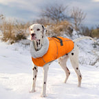 Lelepet Dog Coat Waterproof Dog Jacket Fleece Vest with Adjustable Buckle | Reflective Winter Jacket with Leash Hole Windproof Cold Weather Coats for Small Medium Large Dogs, Warm Hunting Vest, XXXL,