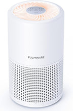 Air Purifiers for Bedroom, FULMINARE H13 True HEPA Filter | Remove Pet Hair, Smoke, Odors，Quiet Air Cleaner With Night Light, Portable Small Air Purifier for Home, Office, Living Room