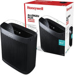 Honeywell HEPA Air Purifier for Home and Large 1700 ft² Rooms, Black | Powerful HEPA Filtration, Air Quality Monitor, Turbo and Auto Mode, Reduces Allergens, Dust, Pollen, Pet Dander, Odors, Smoke
