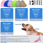 AOFITEE Dog Cones for Medium Dogs, Soft Dog Cone Collar After Surgery, Adjustable Cone for Dogs to Stop Licking, Breathable Pet E-Collar Alternative for Wound Healing(Blue,Medium)