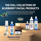 Showseason Blueberry-Coconut Pet Face Foam Cleanser for Dogs and Cats 8.5 oz. | No Rinsing Required | Easy Cleaning | Biodegradable and Non-Toxic | Made in The USA