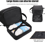 Dog&Cat Grooming Supplies Bag,Adjustable Compartments Grooming Bag for Pet | Wall Mounted Dog Grooming Bag/Cat Grooming Bag for Dog Clippers/Wipes/Hair Remover/Nail Trimmer/Brush/Comb/Shampoo