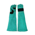 AOWPFVV Animal Handling Gloves Bite Proof for Dogs,Cats, 23.6in Large | Falconry,Birds,Snake,Reptile,Vets, Groomers & Animal Control