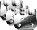 5FC Dog Grooming Blades Compatible with Andis Clipper,3-Pack | Compatible with Oster A5,Wahl km10 Dog Clippers,Size-#5FC, 1/4-Inch Cut Length (6.3mm)