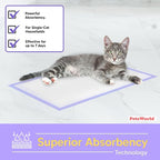 PetsWorld Universal Fit Cat Pad Refills for Litter Box, Fresh Scent, Odor Control, Pack of 800