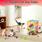 39 Pcs Cat Toys for Indoor Cats, Interactive Fun | Kitten Feather Wand, Catnip Toys, Chew Rope, Springs and Balls, Boredom Relief, Safe and Durable, for All Breeds