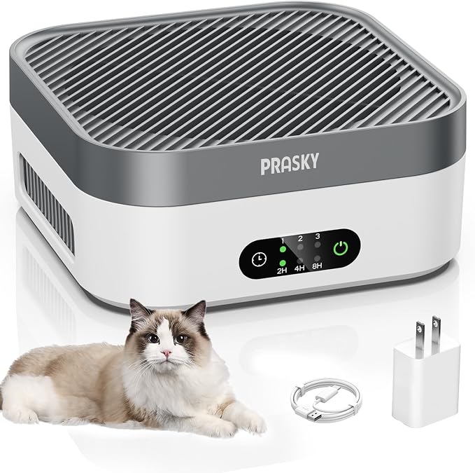 Air Purifiers for Home, Plug-in, H13 True HEPA Filter Captures Smoke Odor Pet Dander, Portable Quiet Car Air Purifier for RV/Desk/Bedroom/Office, Covers up to 600 Ft², Timer - 1 Filter | Portable, Travel/RV/Desk/Bedroom/Office, 600 Ft², Captures Smoke/...