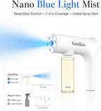 Nano Blue Light Deodorizer Spray Refill Pet & Home Odor Eliminator | Bio-Enzyme Odor Control, For Dog & Cat Urine, Litter Box, Carpets, Trash Bins & Car Interiors, Safe for People & Pets