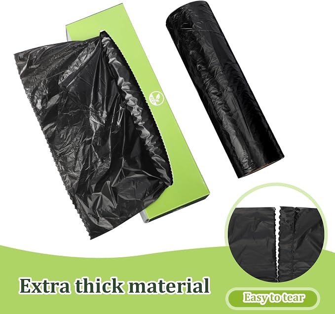 Sherr 25 Boxed Rolls 5000 Counts Dog Poop Bags Bulk Leak Proof Dog Doggy Poop Pet Waste Bags for Puppy Pets Outdoor Walking and Travel